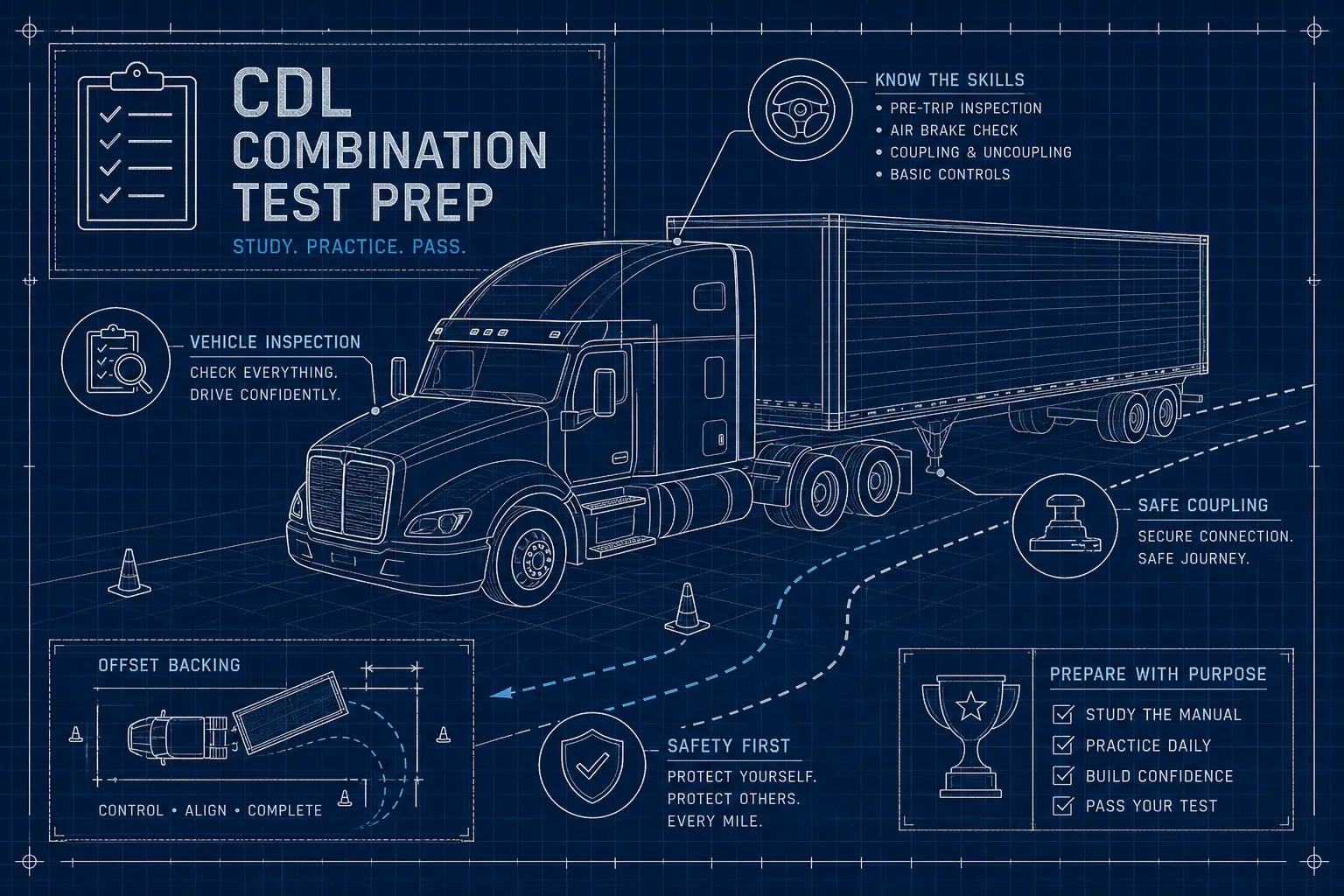 CDL Combination Vehicles Test: Your Complete Study Guide