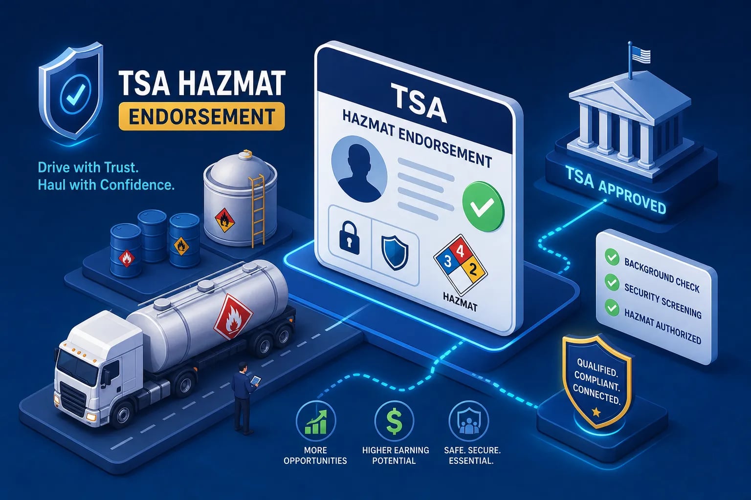 TSA Hazmat Endorsement: What CDL Drivers Need to Know