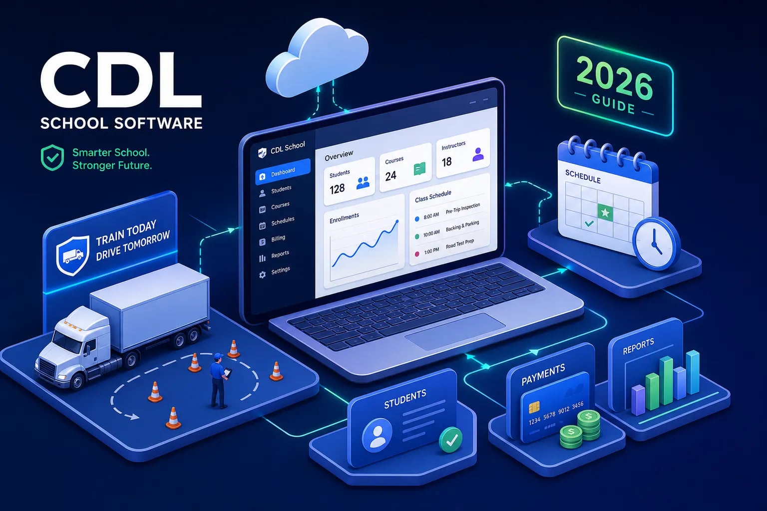 CDL school software: A 2026 guide to features & pricing